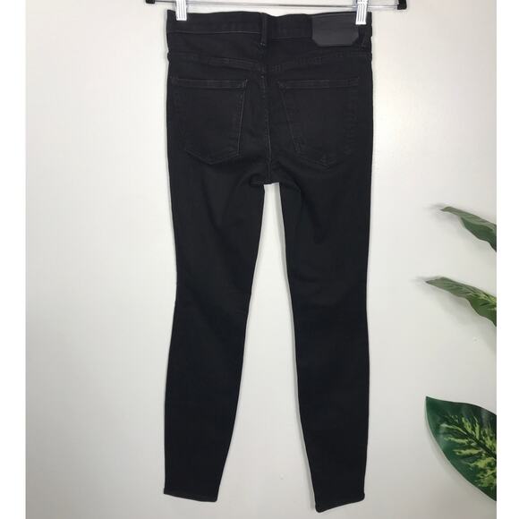 Proenza Schouler Women's 24 Jeans Black PS-J5 Super Skinny Everyday Capsule - Picture 3 of 7